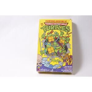 TMNT Teenage Mutant Ninja Turtles Adventure Set Colorforms 1989 ~ 260214-WH 982